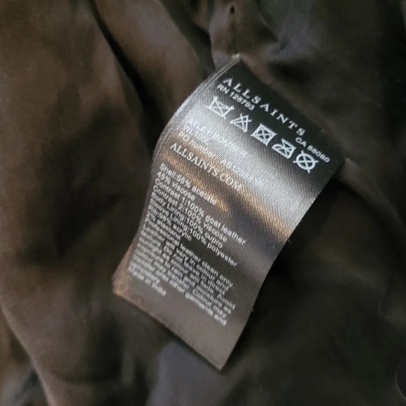 All Saints bomber - size S - Picture 5 of 8
